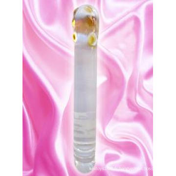 Sex Toy gode en verre pour les femmes (IJ-GST069)